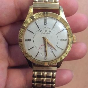 Vintage Men’s Elgin Jewelers Lenox gold watch